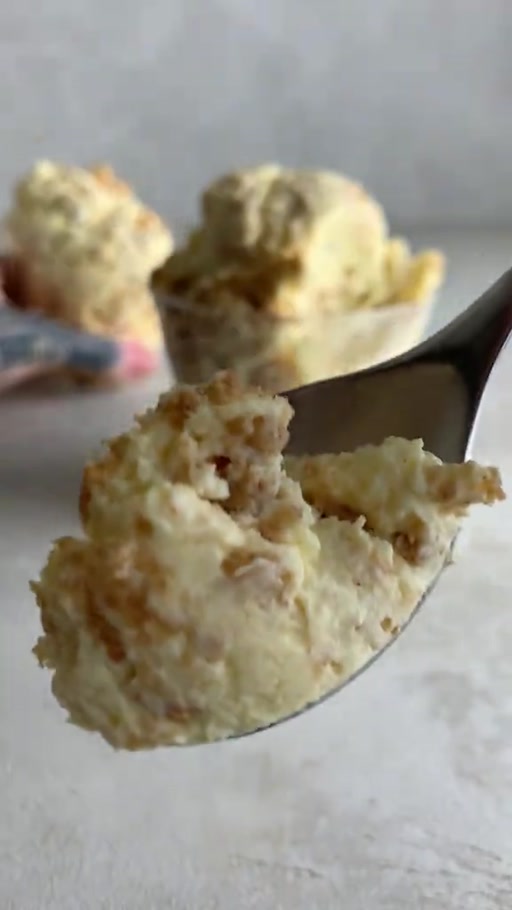 Protein Biscoff Banana Pudding Fluffy Yogurt