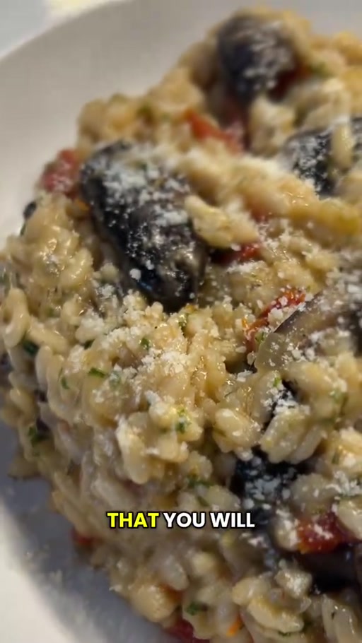 Nonna's Mushroom Risotto