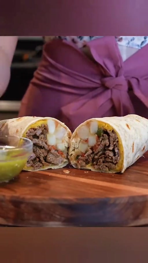 Arizona Burrito with Carne Asada and Potatoes